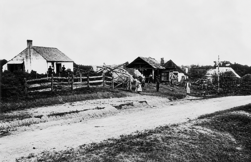 The Higgins blacksmith shop, undated