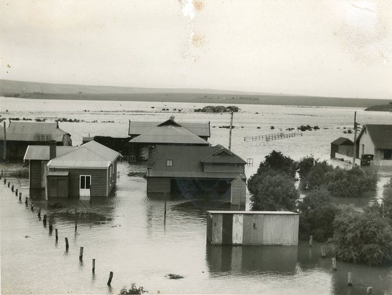 Flooding at Port Noarlunga, 1933
