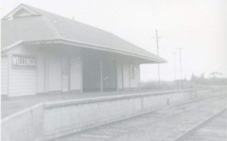 Willunga railway station, 1968